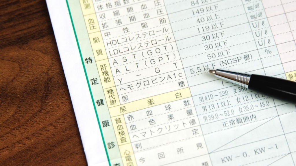 しじみの効果による健康診断の数値改善