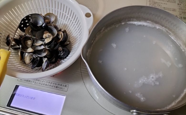 しじみうどんの作り方
