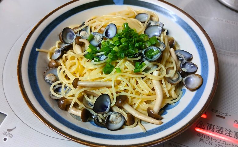 しじみのパスタの作り方