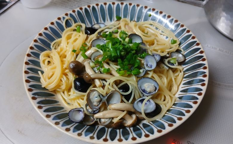 しじみのパスタ