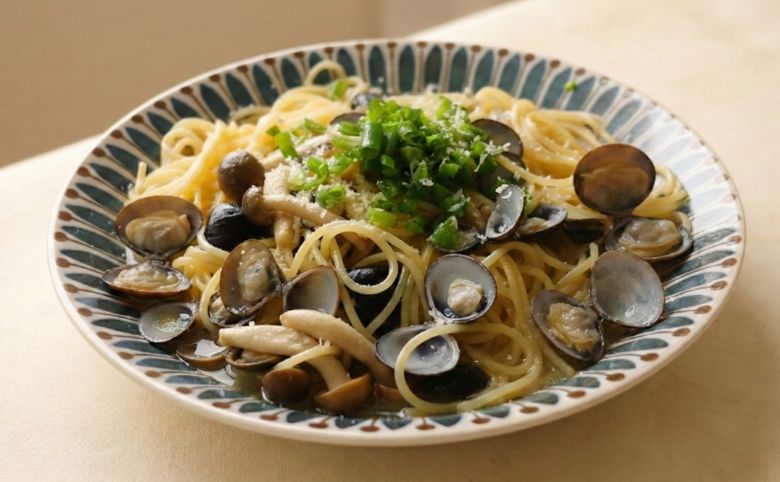 しじみパスタ