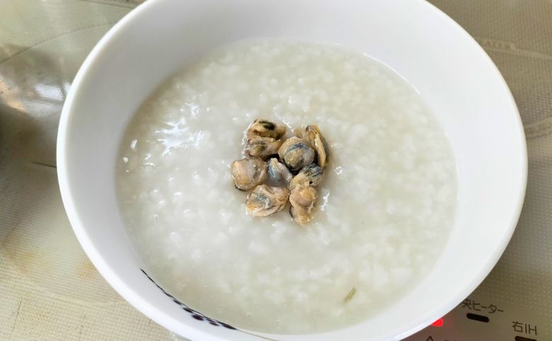 簡単しじみ粥の作り方