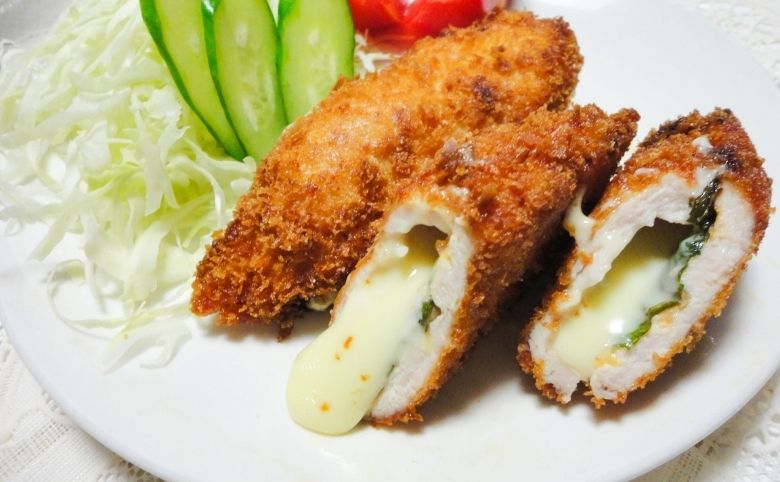 しじみ汁に合うおかず 鶏胸肉しそカツ