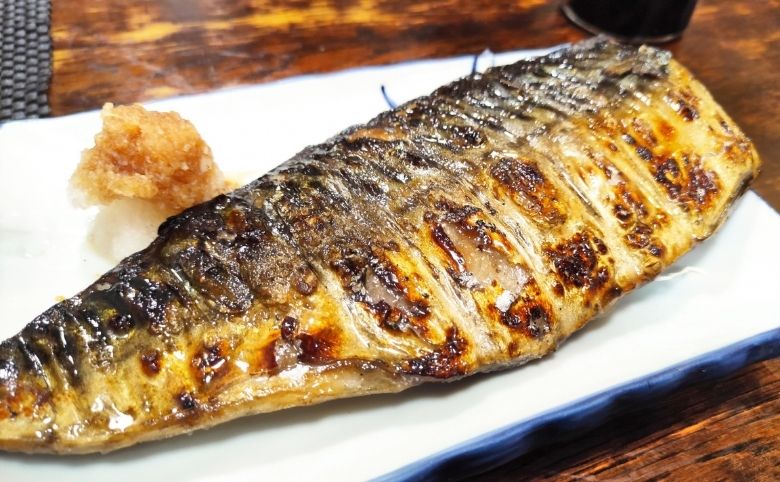 しじみ汁に合うおかず 鯖の焼き物