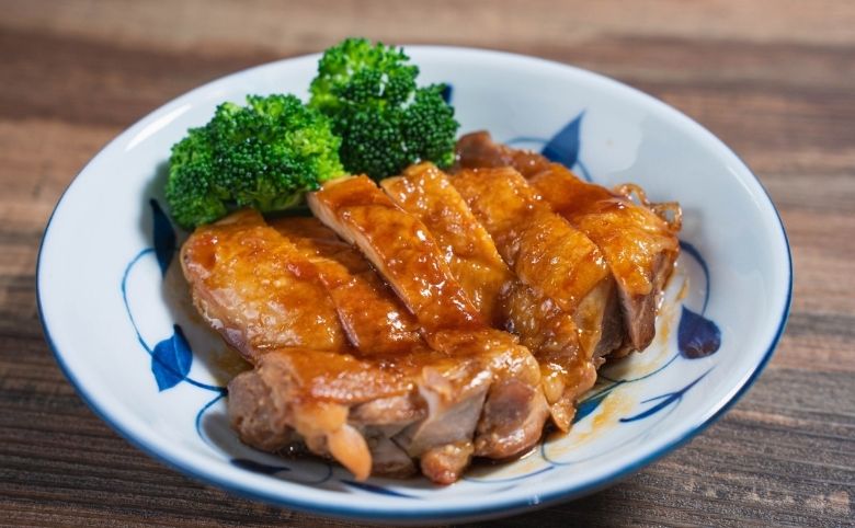 しじみに合うおかずの鳥の照り焼き
