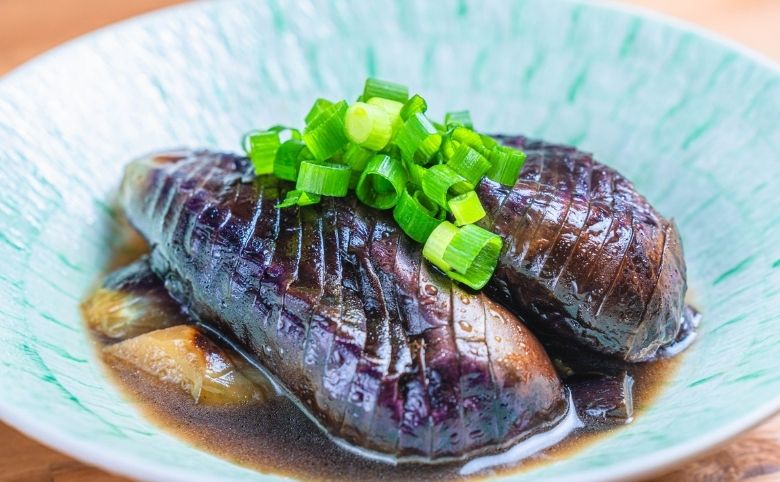 しじみ汁に合う ナスの煮浸し