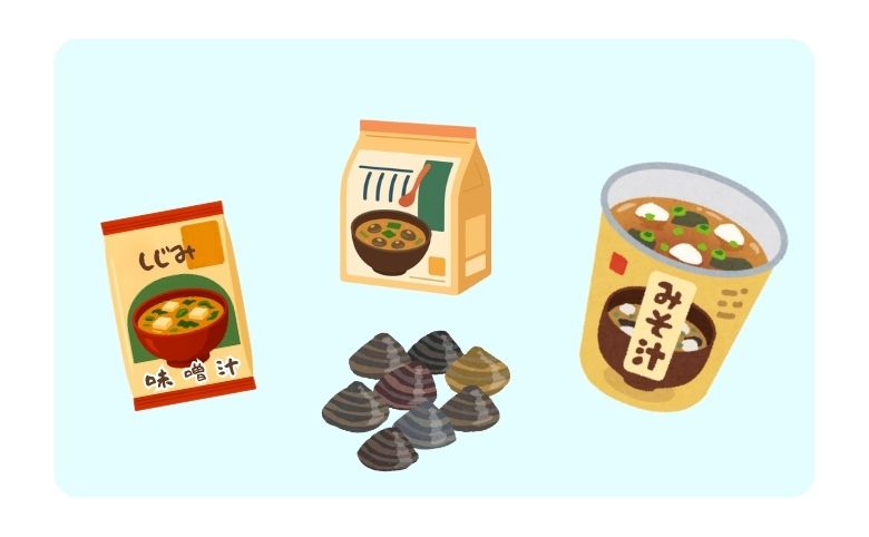 インスタントのしじみ汁