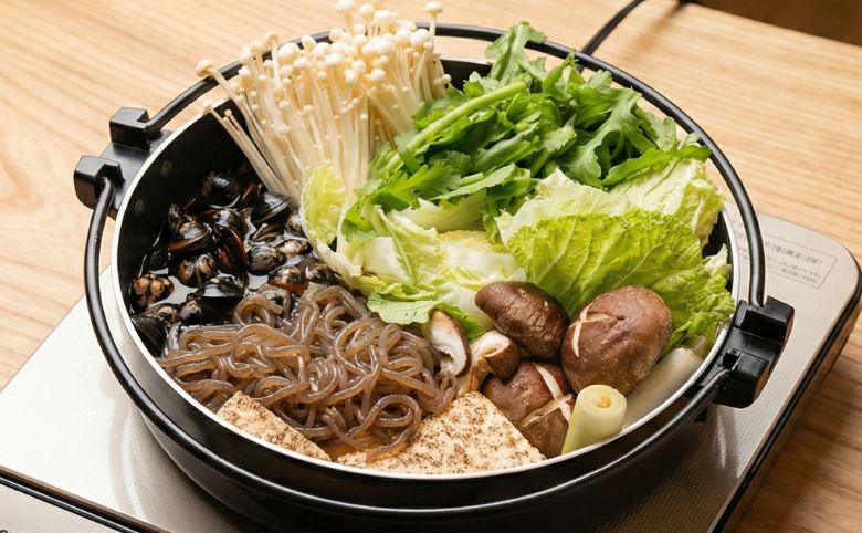 しじみ入りすき焼きの作り方レシピ